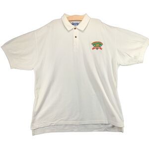 Vintage Champion Little League 1996 World Series Polo shirt SZ XXL White